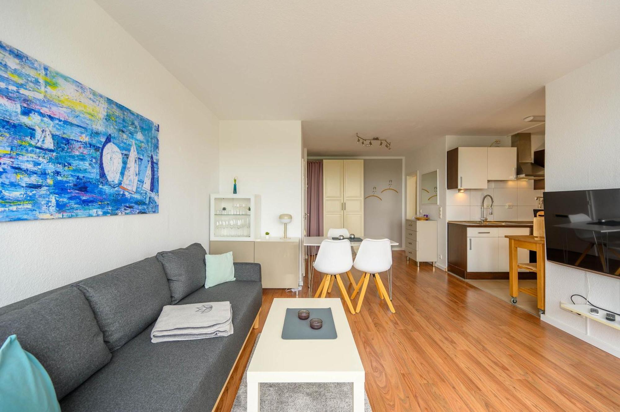 Ferienwohnung Oberdeck Schilksee Eksteriør billede