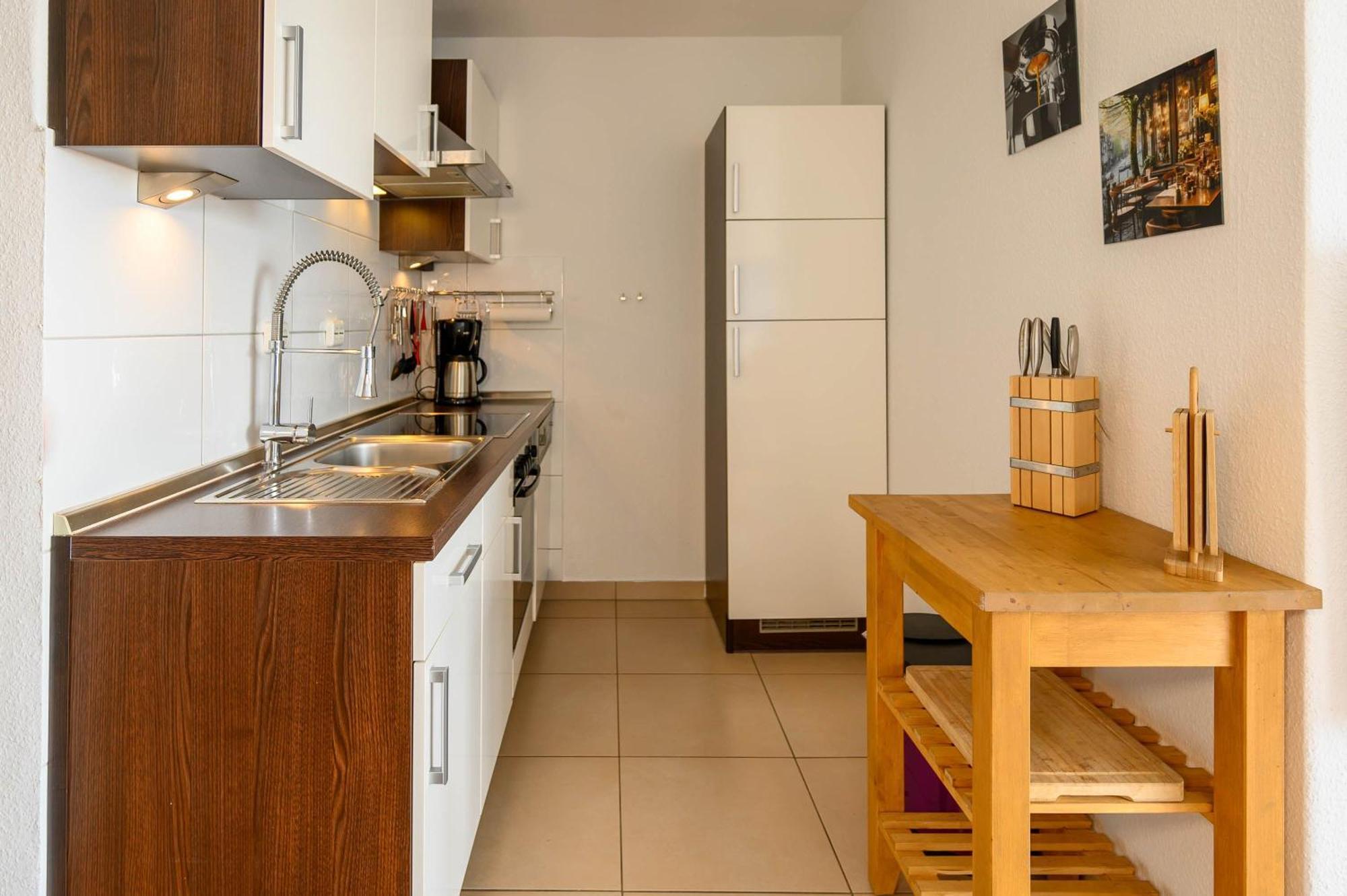 Ferienwohnung Oberdeck Schilksee Eksteriør billede